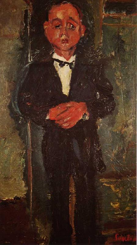 Portrait of a Man  fgdfh, Chaim Soutine